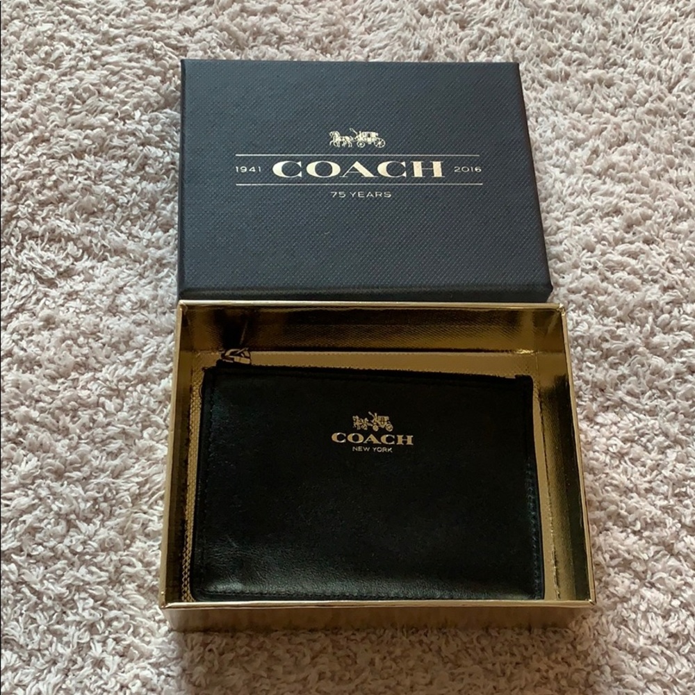 Coach small card holder